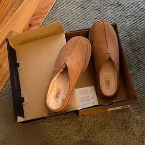 UGG Men's Tan Slip-On Loafers